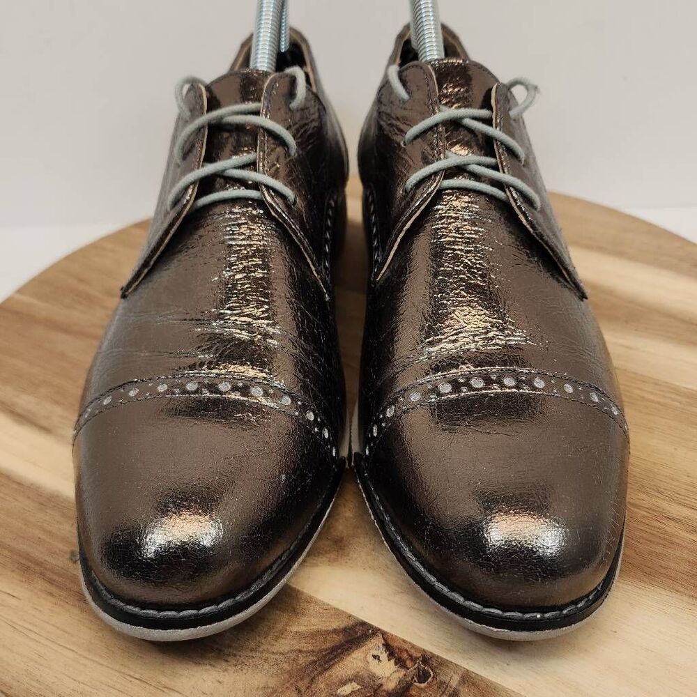 Cole Haan Gramercy Derby Bronze Women's Size 10 C - Picture 2 of 10